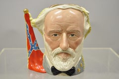 Royal Doulton Antagonists Collection Ulysses S. Grant Robert E. Lee Toby Mug
