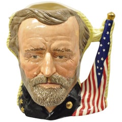 Royal Doulton Collection Antagonistes Ulysses S. Grant Robert E. Lee Toby Mug