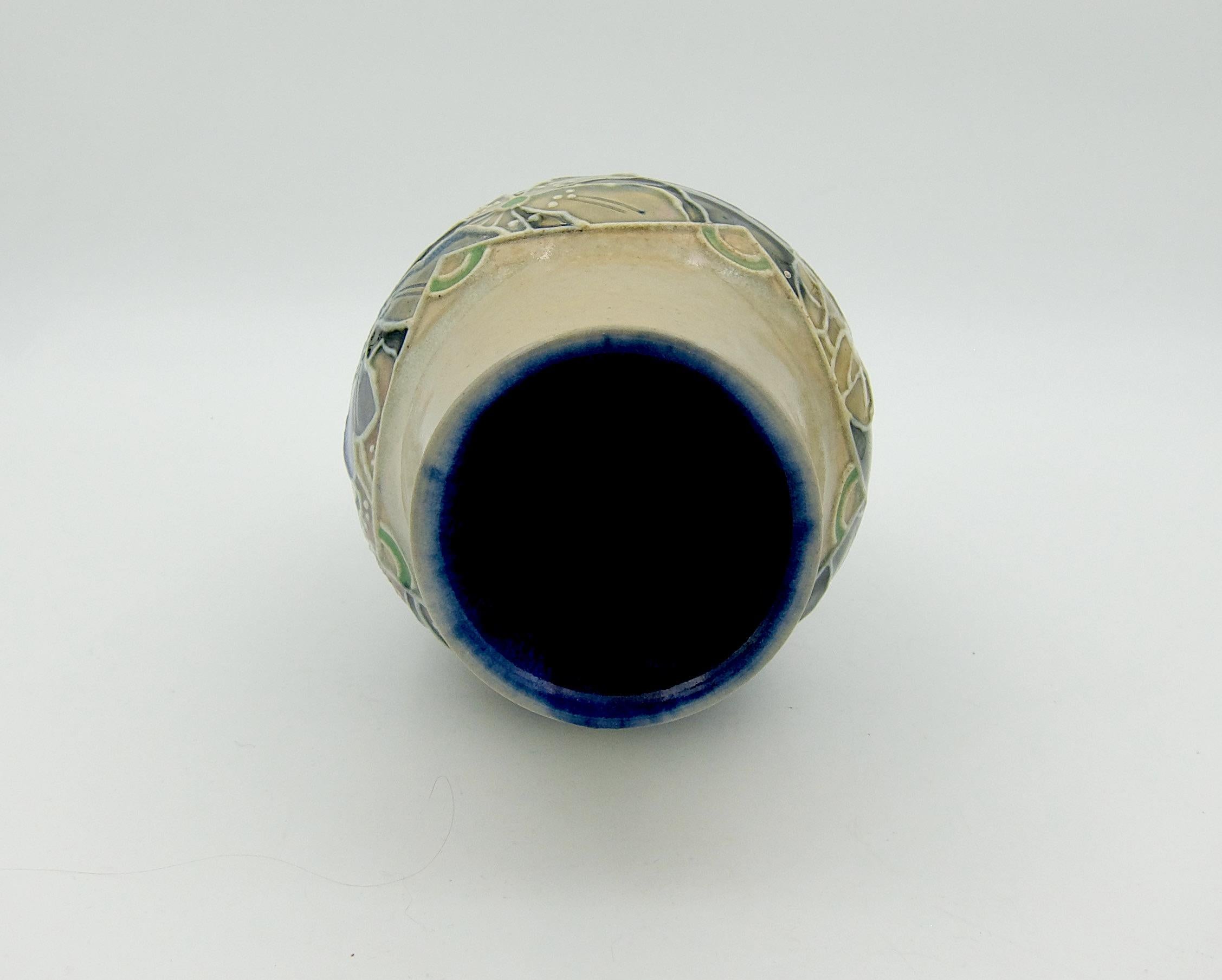 20th Century Royal Doulton Art Nouveau Stoneware Vase by Joan Honey