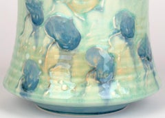 Royal Doulton Art Nouveau Tube Lined Vase with an Angel Fish