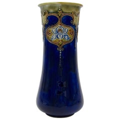 Antique Royal Doulton Art Nouveau Vase Decorated by E. Violet Hayward