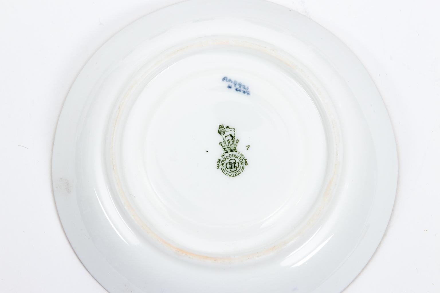 Porcelain Royal Doulton Demi-Tasse Vintage For Sale