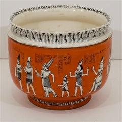 Royal Doulton Egyptian Revival Porcelain Jardinière