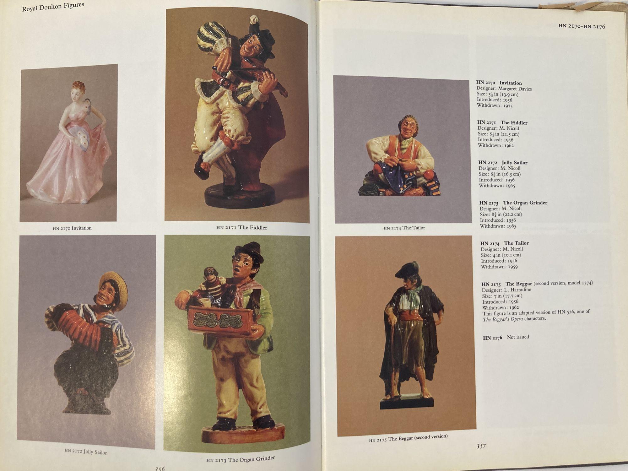 Figures Royal Doulton 1ère édition Livre relié 1979 en vente 9