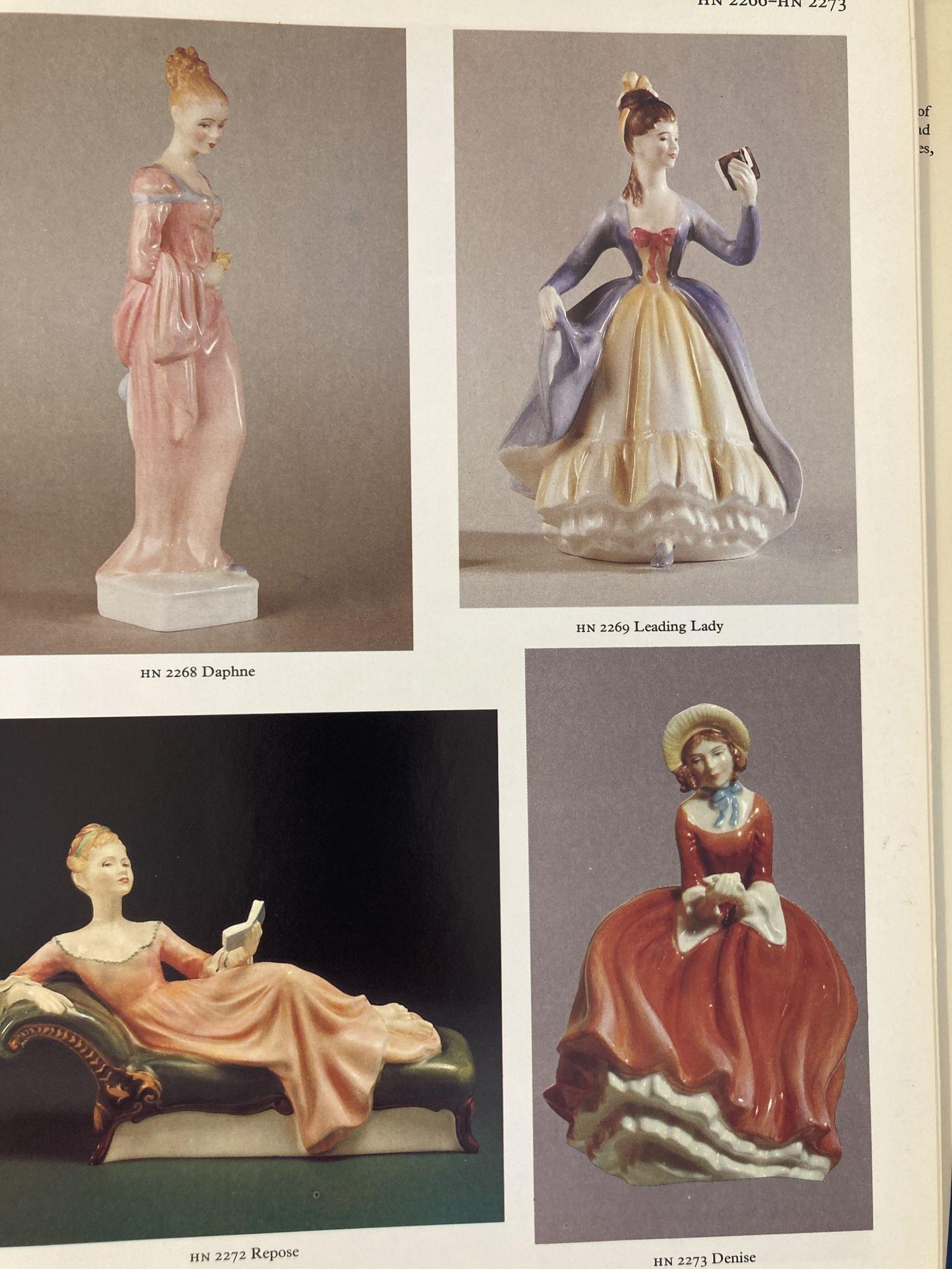 Figures Royal Doulton 1ère édition Livre relié 1979 en vente 11