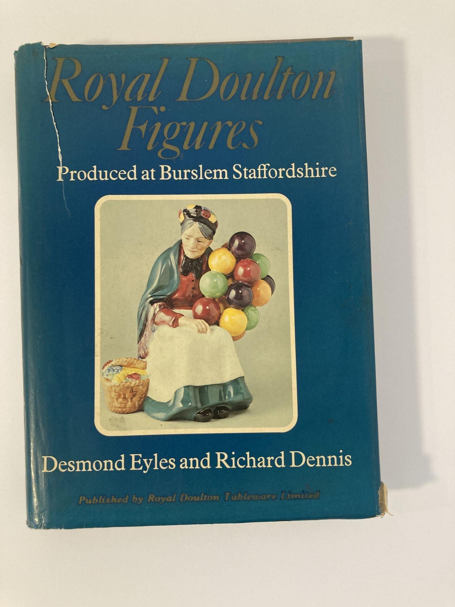 Royal Doulton Figures 1st Ed. 1st Printing, Hardcover Book 1978.
Royal Doulton Figures Produced at Berslem c1890 - 1978 Desmond Eyles & Richard Dennis.
Published by Royal Doulton Tableware Ltd, Stoke - on - Trent, 1978.
There are 432 pages and