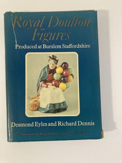 Royal Doulton Figures Hardcover Book, 1st Edition, 1978