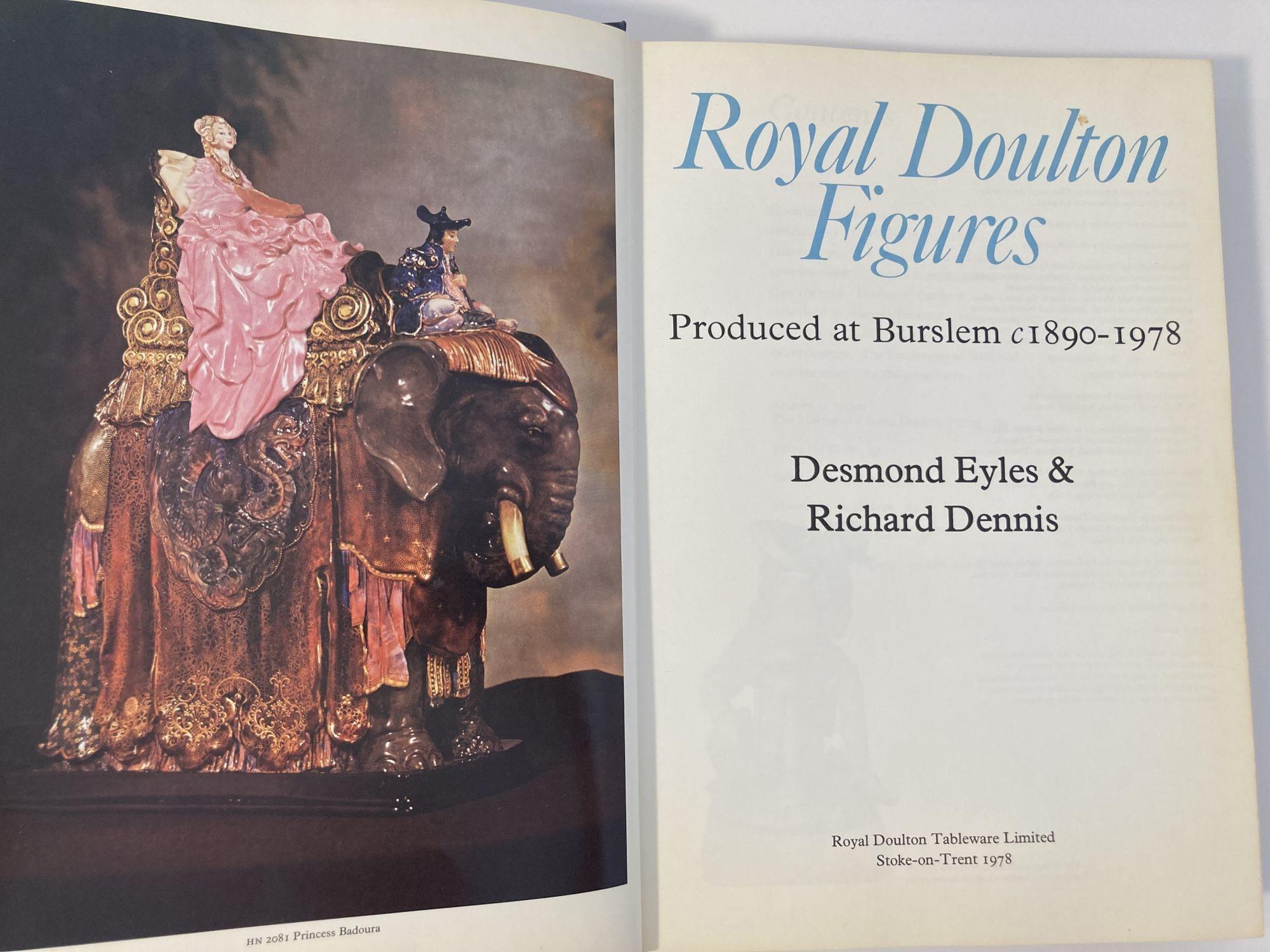 20th Century Royal Doulton Figures 1st Ed. Hardcover Book 1979 For Sale
