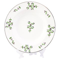 Royal Doulton Fine Porcelain Cornflower Pattern Plate 