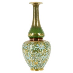 Royal Doulton Glazed Stoneware Slater Mantle Vase, England