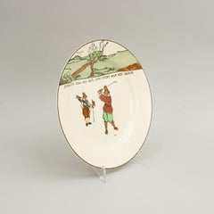Assiette de golf Royal Doulton, Série d'articles