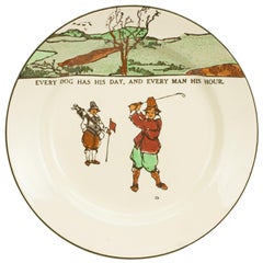 Royal Doulton Golf Plate, Series Ware