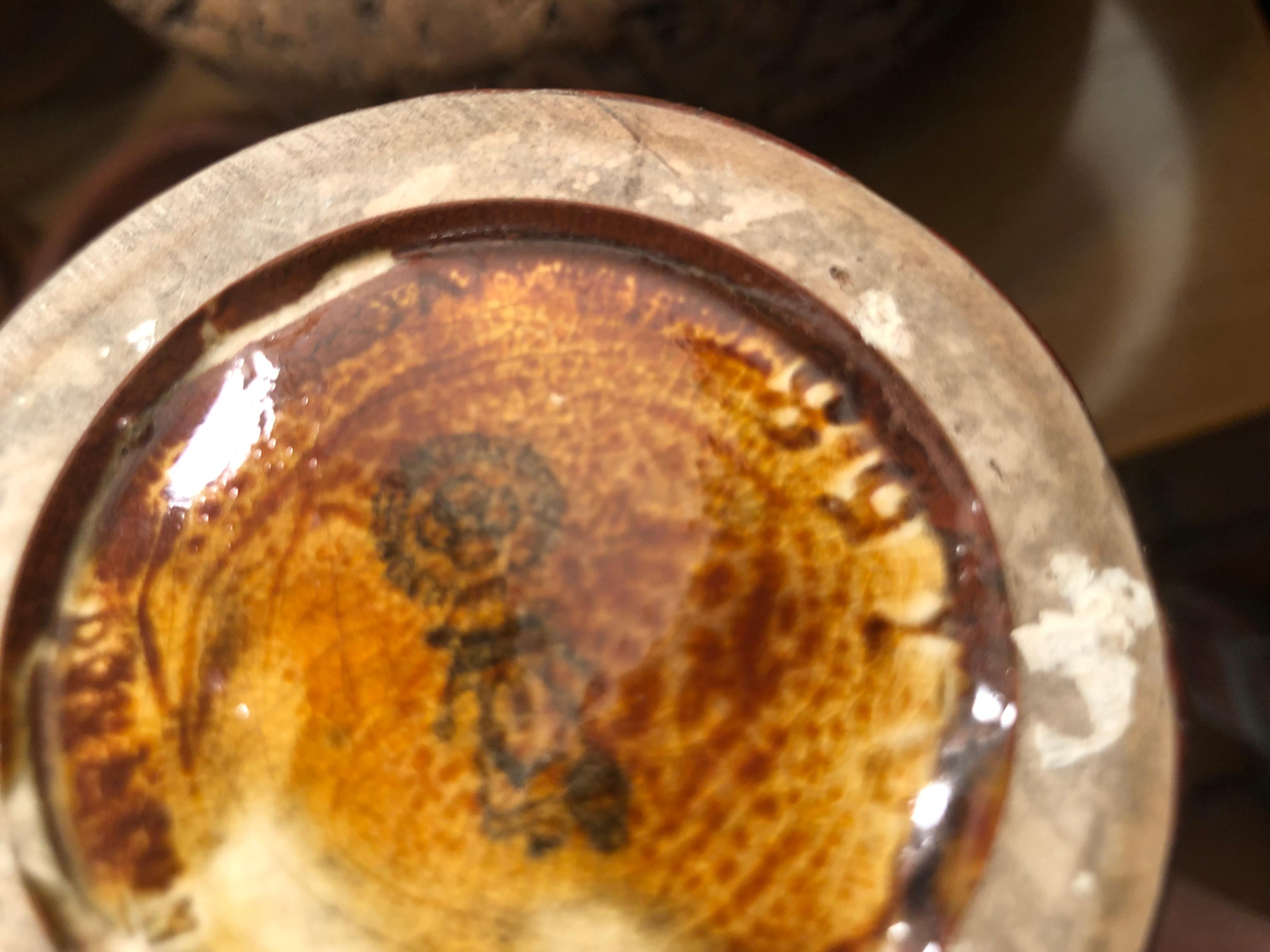 Raro vaso dipinto a mano e smaltato di Royal Doulton in vendita 1