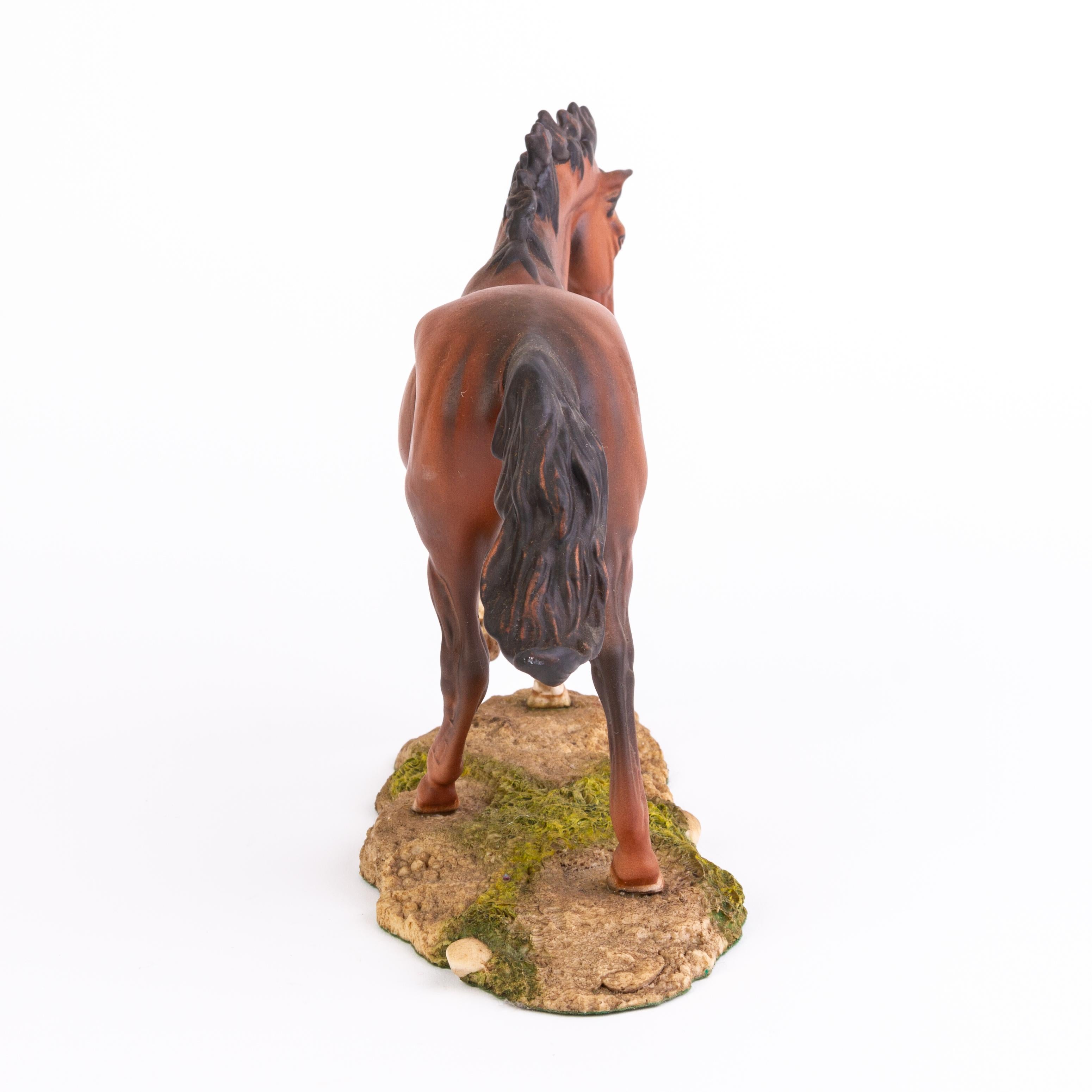 In good condition
From a private collection
Free international shipping
Royal Doulton Hand Painted Porcelain Horse Sculpture 