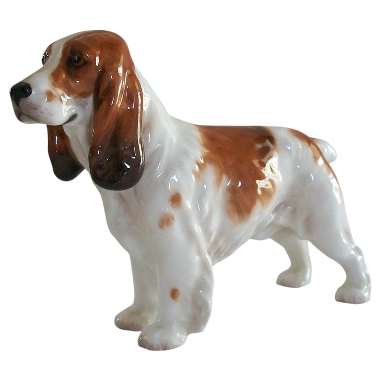 ROYAL DOULTON - HN1037 - Bone China Cocker Spaniel Figurine - UK - Circa 1931-68