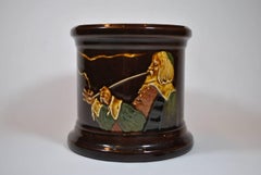 Royal Doulton Kingsware Tobacco Box with Lid