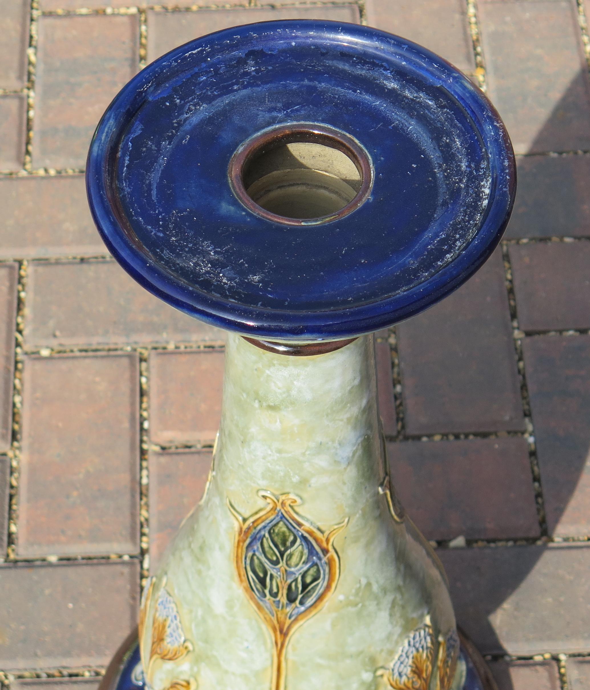 Royal Doulton Large Jardiniere on Stand, circa 1925 4