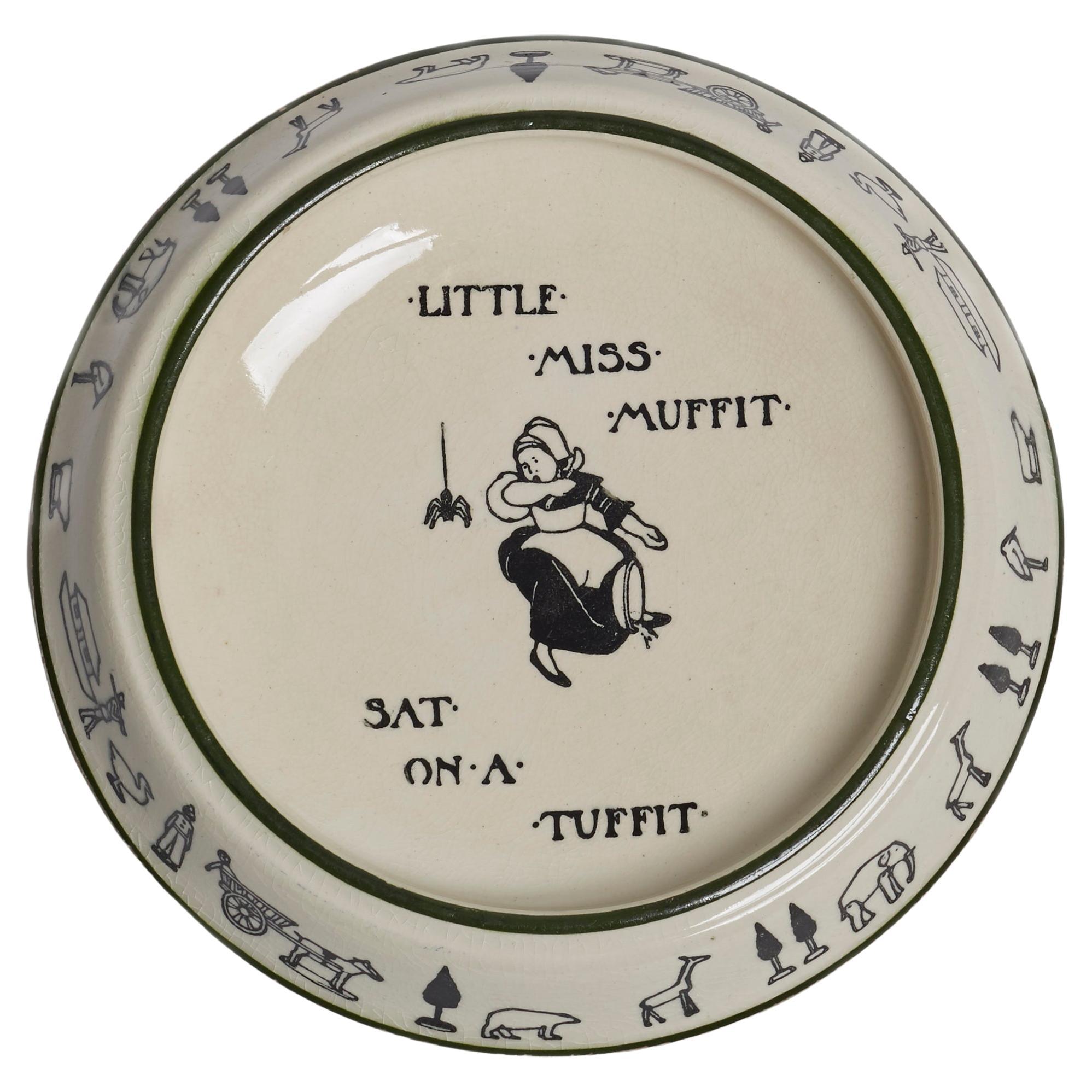 Royal Doulton Little Miss Muffit Nursery Childs Ceramic Bowl For Sale