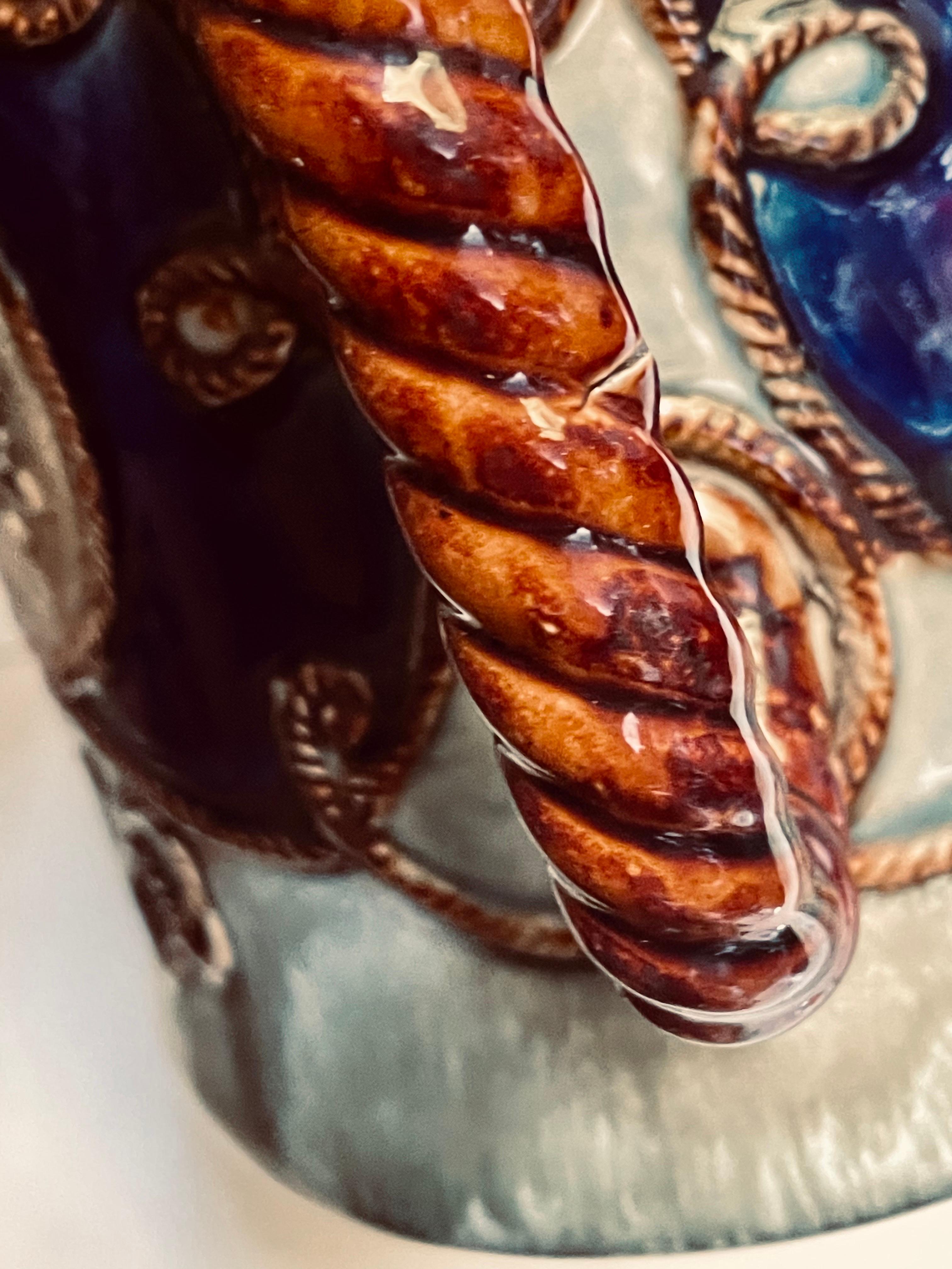 Royal Doulton Lord Nelson Memorial Large Stoneware Loving Cup Centerpiece (pièce maîtresse en grès) en vente 5