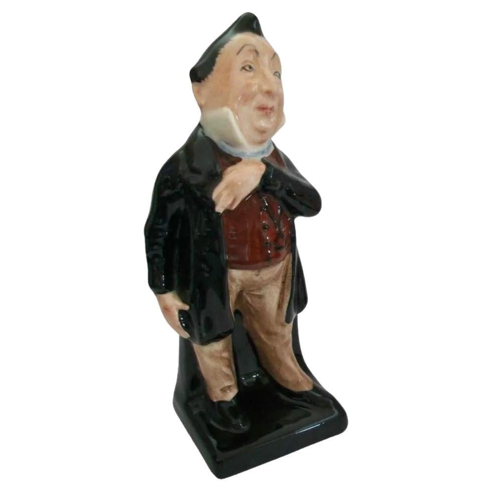 ROYAL DOULTON - 'Pecksniff' - Vintage Dickens Figurine - U.K. - Mid 20th Century For Sale