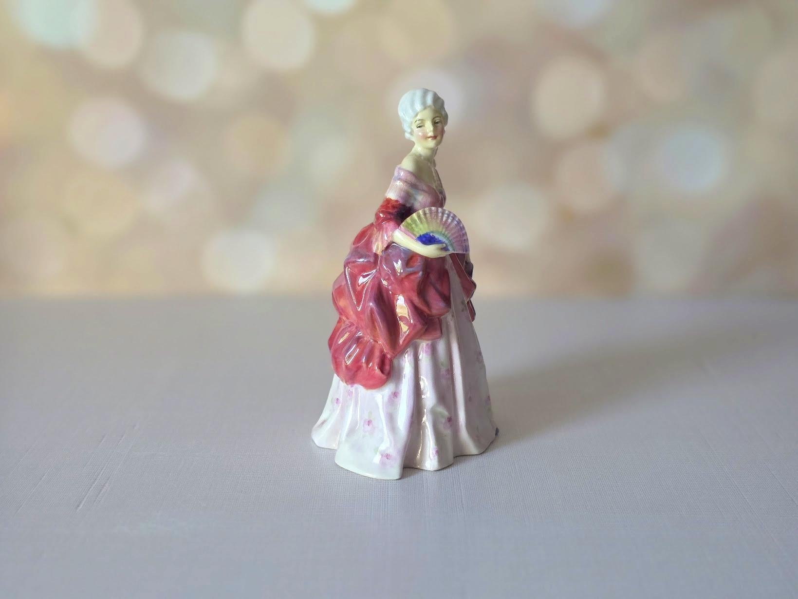 Royal Doulton Porcelain Figurine Fleurette For Sale 1