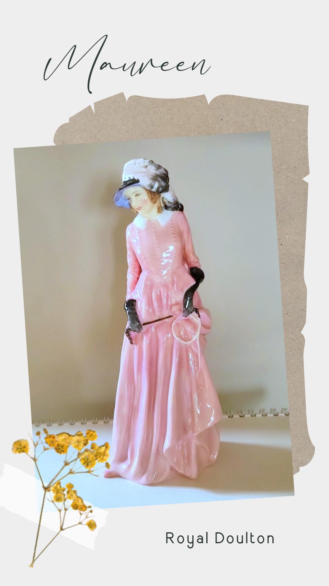 Figura de porcelana Royal Doulton Maureen en venta 2