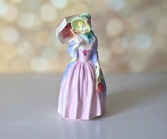 Royal Doulton Miss Demure Porcelain Figurine, England, Circa 1930