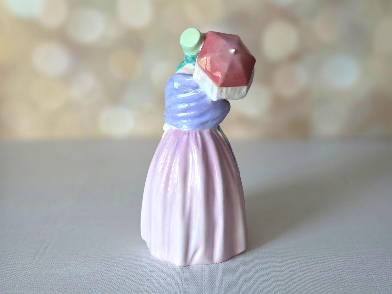 Royal Doulton Porcelain Figurine Miss Demure For Sale 1