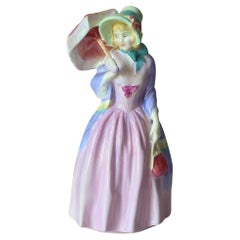 Royal Doulton Porcelain Figurine Miss Demure