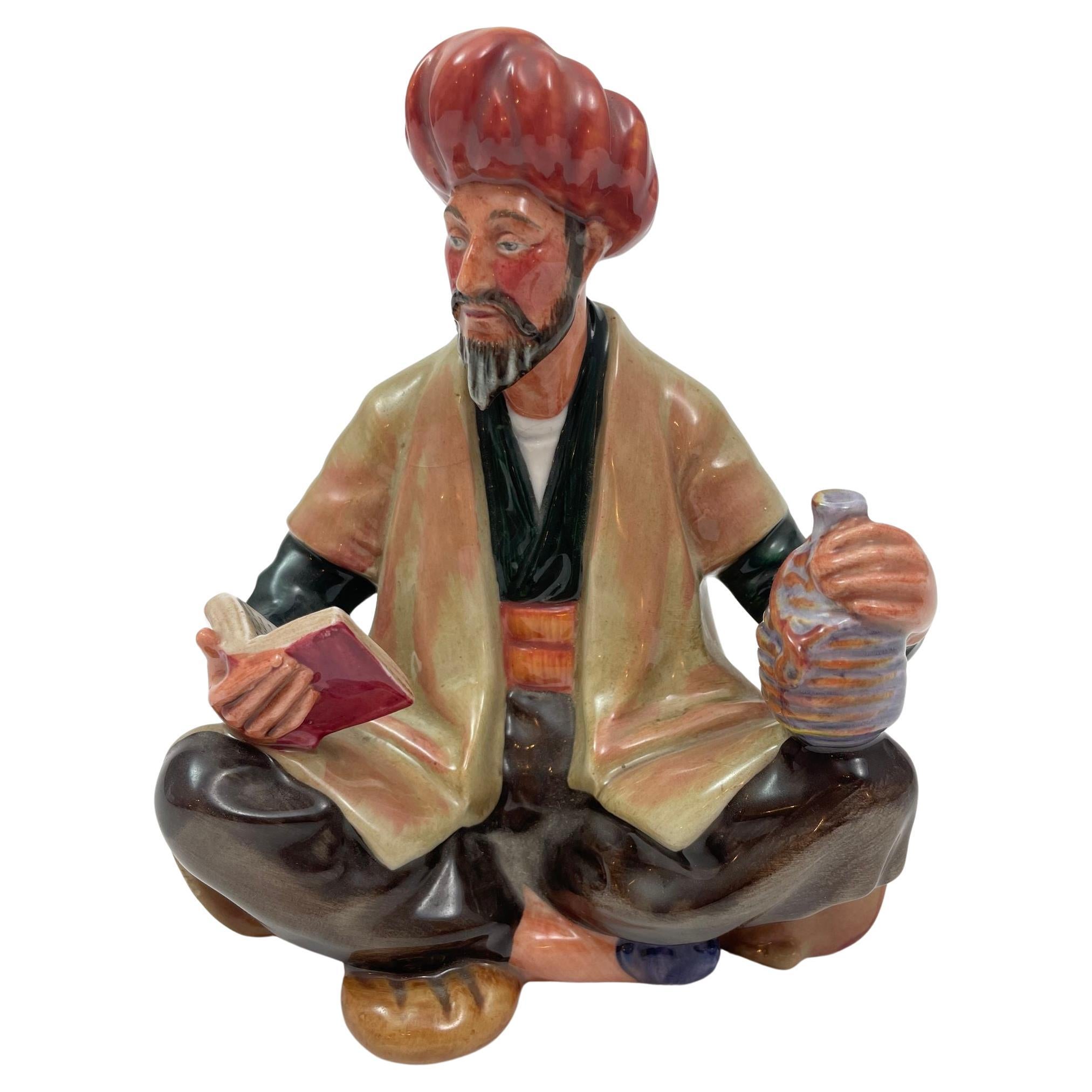 Figurine en porcelaine Royal Doulton Omar Khayyam, érudit persan, 1964 en vente