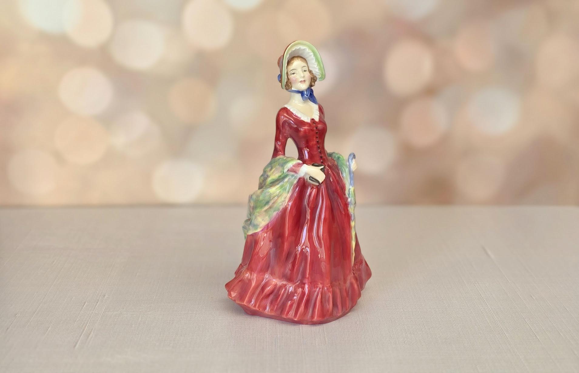 Victorian Royal Doulton Porcelain Figurine Sabbath Morn For Sale