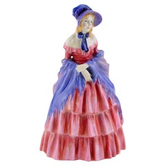Figura de porcelana Royal Doulton Dama victoriana