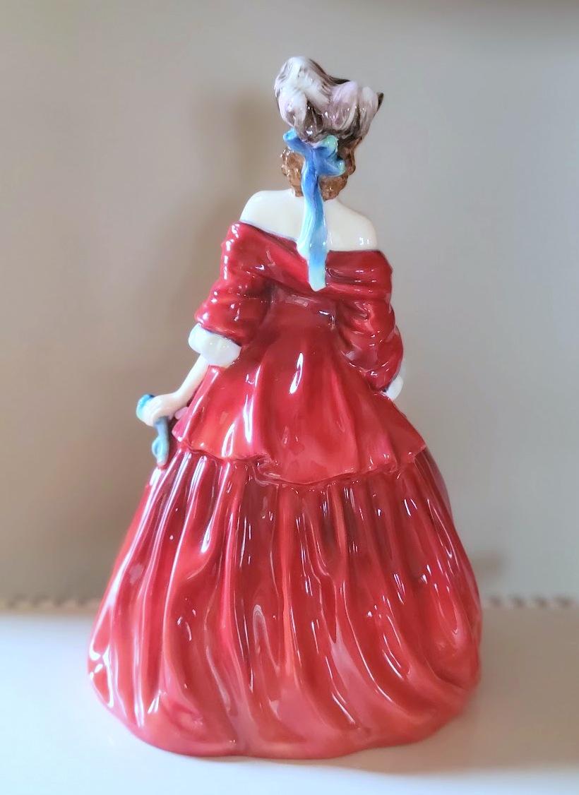 da uomo o donna Royal Doulton Figurina di porcellana Vivienne in vendita