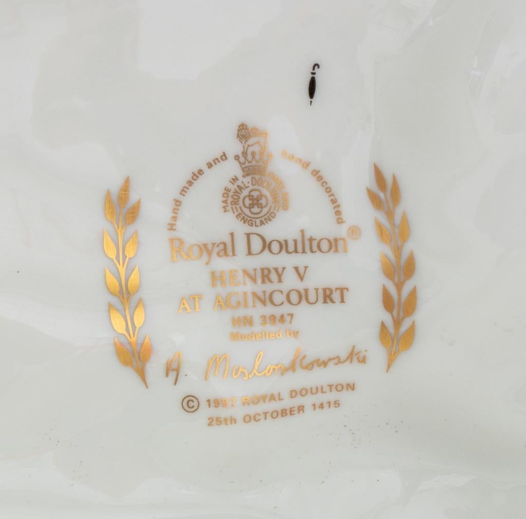 Porcelana Royal Doulton Enrique V en Agincourt, HN3947 en venta 9