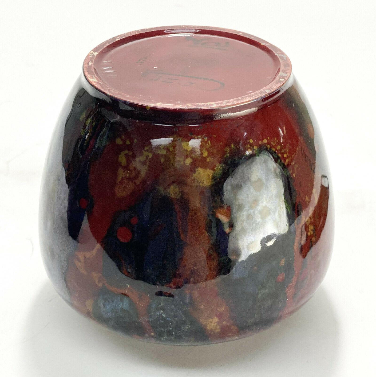 Porcelaine Vase Flambe en porcelaine Royal Doulton « Sung Ware » de Fred Allen, début du 20e siècle en vente