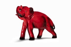 Royal Doulton Red Flambe Porcelain Figurine "ELEPHANT"
