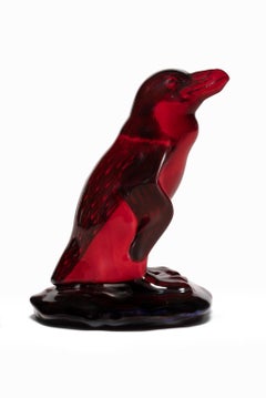 Royal Doulton Red Flambe Porcelain Figurine "PENGUIN" 1930