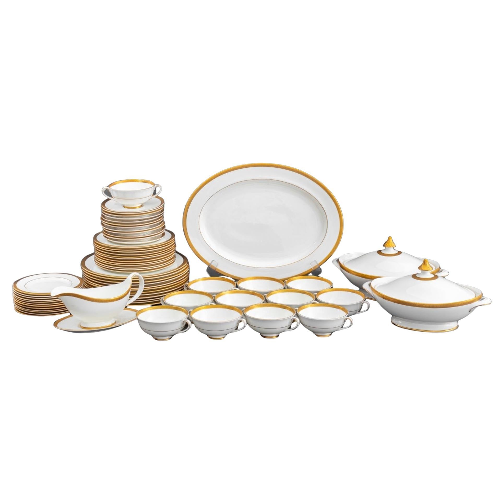 Royal Doulton "Royal Gold" Dinner Service for 12