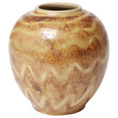 Vintage Royal Doulton Stoneware Vase, Modeled by Vera Huggins