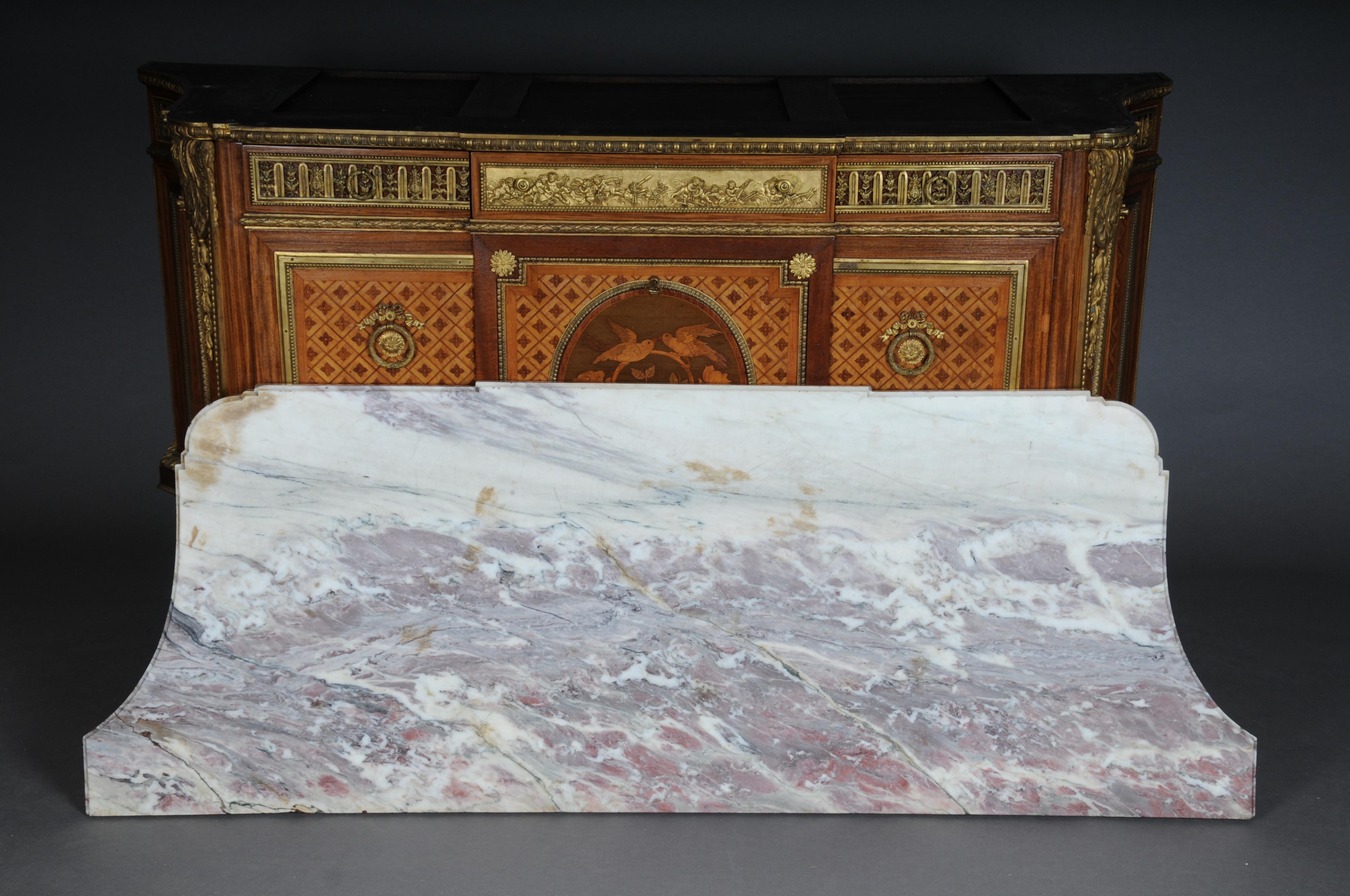 Cassettone reale di J. H. Riesener, Parigi dal 1880, bronzo dorato, Napoleone III in vendita 10