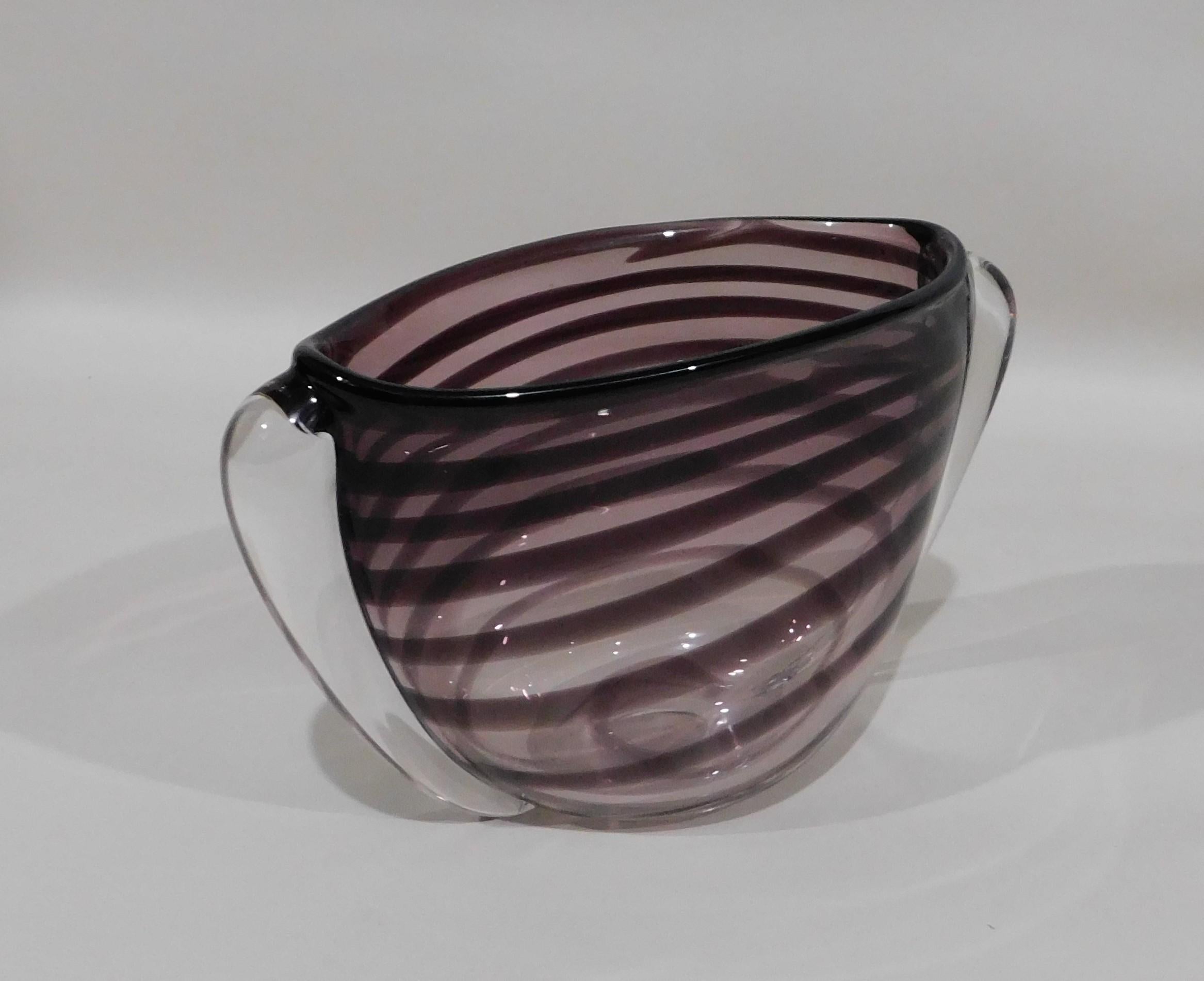 Royal Dutch Leerdam Art Glass Vase Unica Floris Meydam Design 1