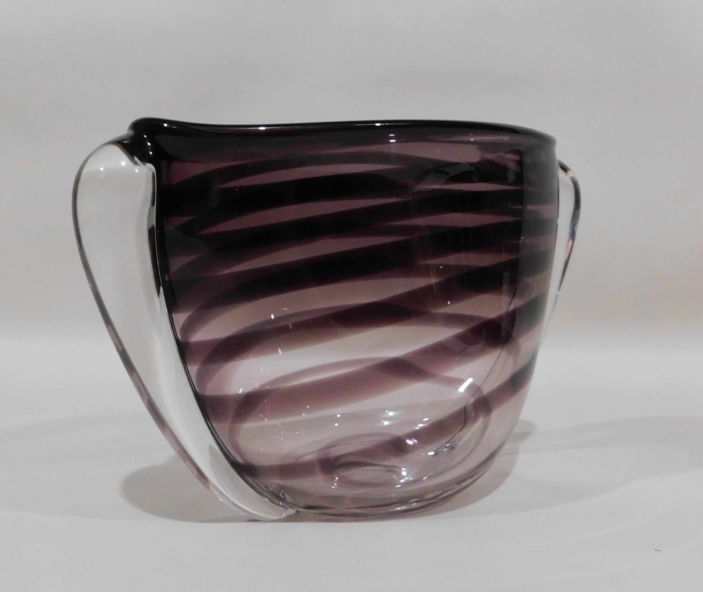 Royal Dutch Leerdam Art Glass Vase Unica Floris Meydam Design 2