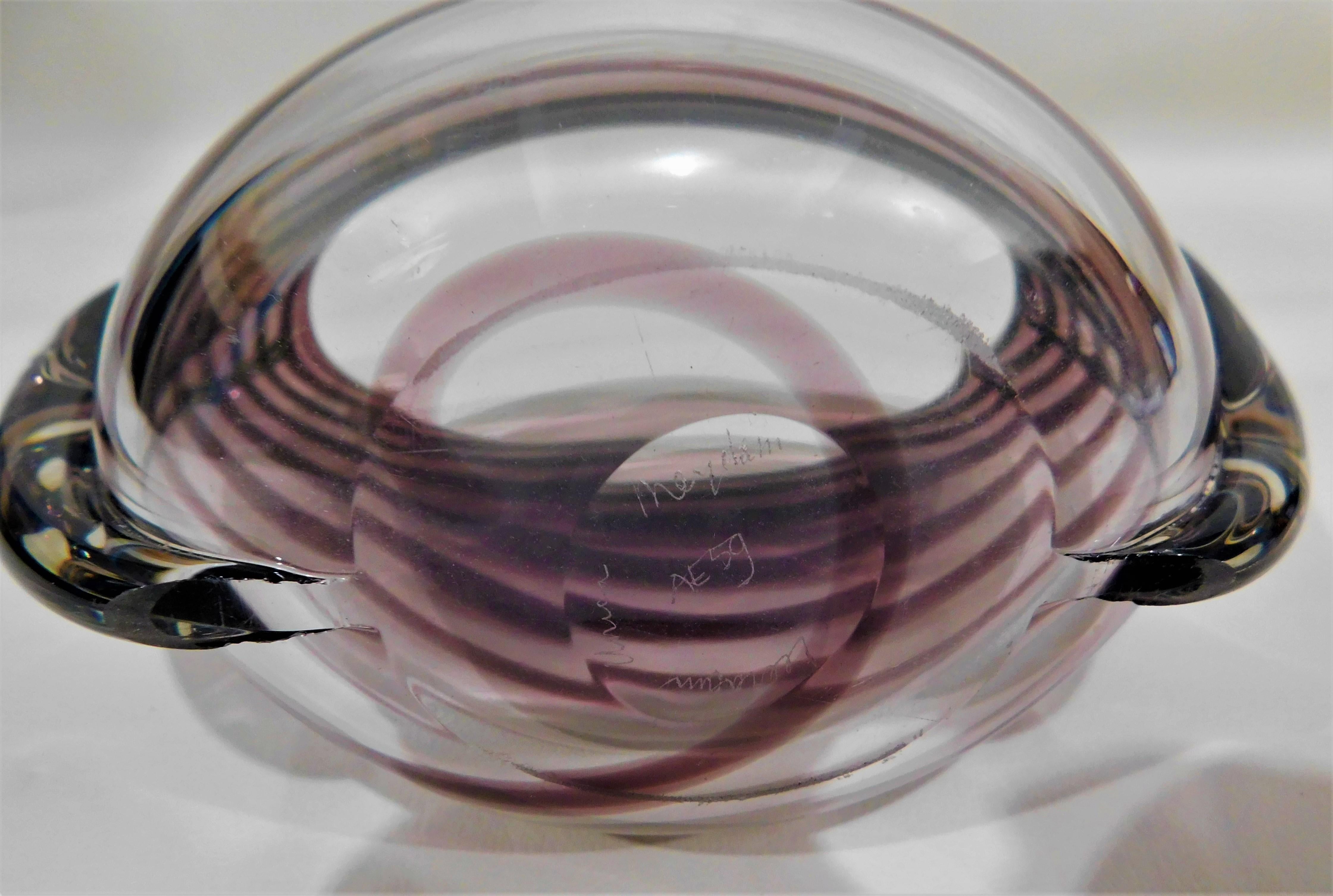 Royal Dutch Leerdam Art Glass Vase Unica Floris Meydam Design 4