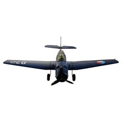 Used Royal Dutch Navy Grumman Avanger TBM3 1960 Airplane Model