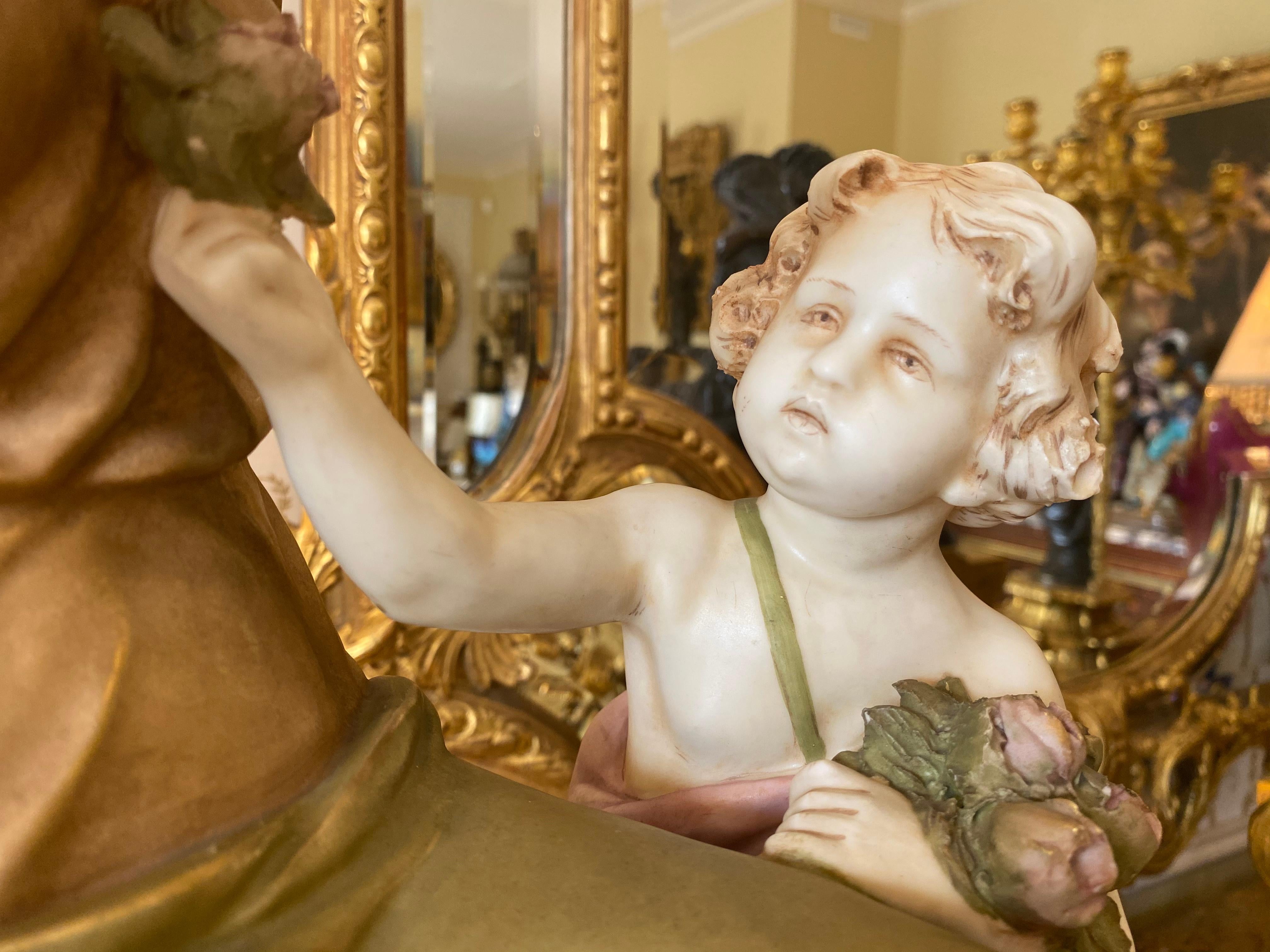 Royal Dux Bohemia, Gruppo di porcellana XX secolo in vendita 2