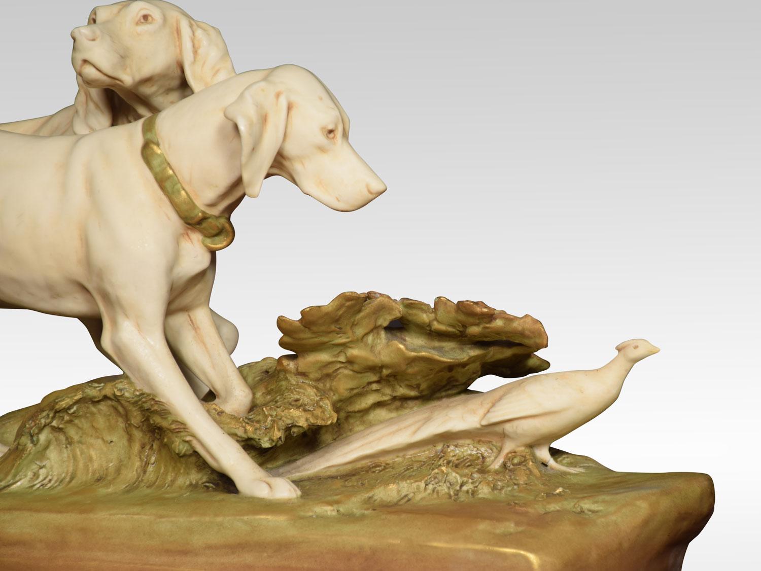 royal dux dog figurines