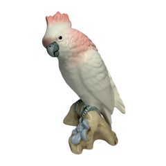 Royal Dux Porcelain Cockatoo Figure