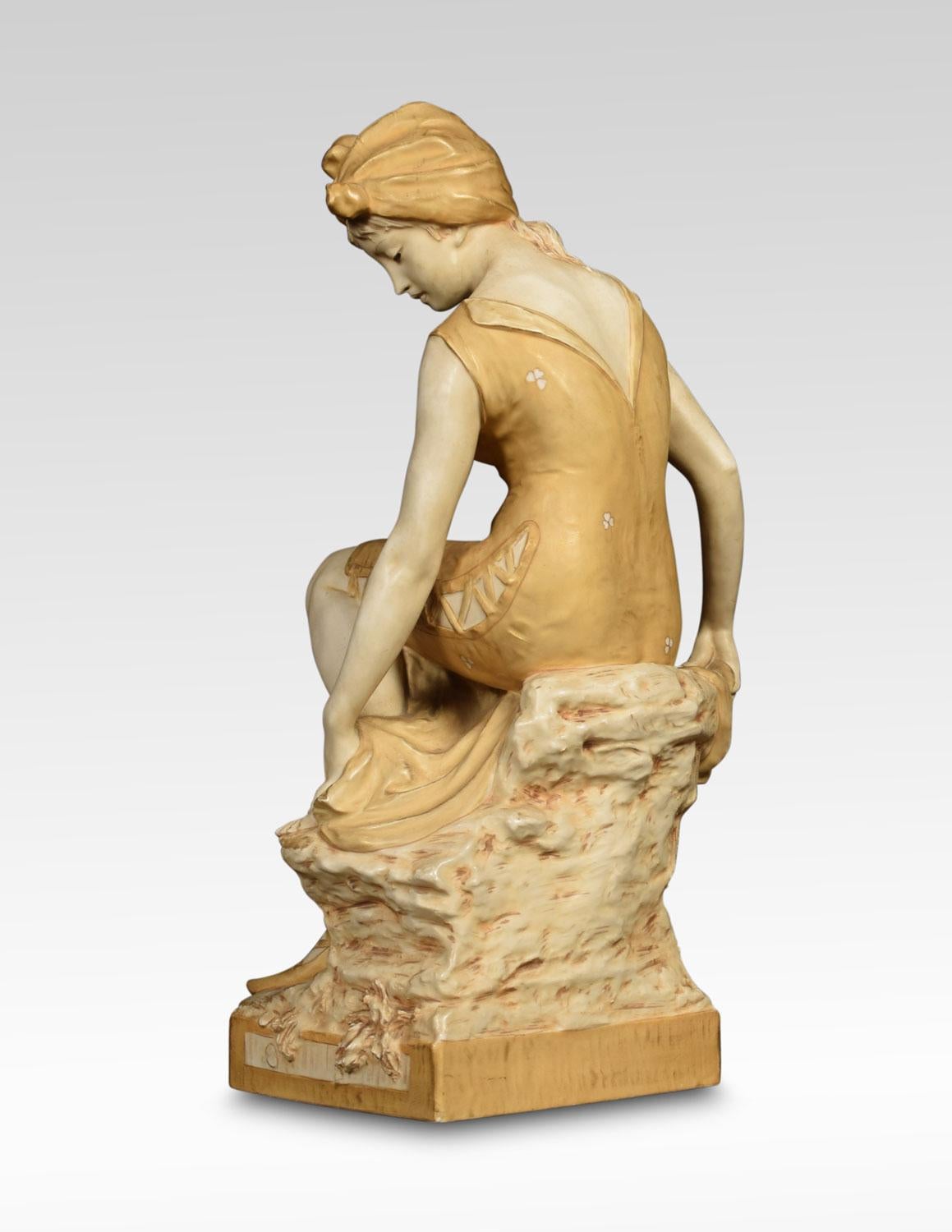 Royal Dux Porcelain Figure 1