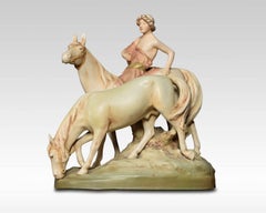 Royal Dux Porcelain Figure Group