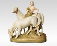 Royal Dux Porcelain Figure Group